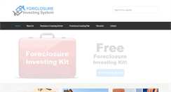 Desktop Screenshot of forclosureinvestingsystem.com